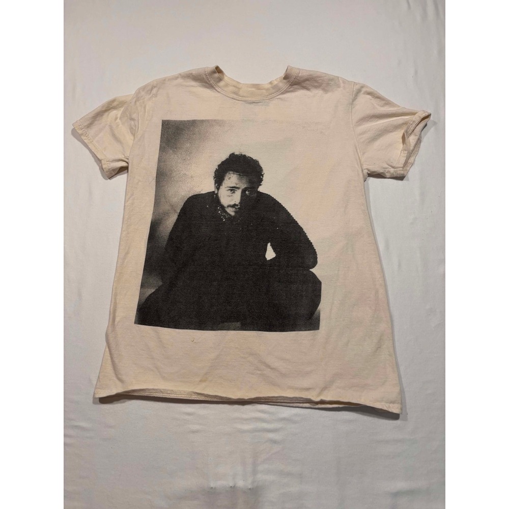Post Malone Runaway Tour 2020 Graphic T-Shirt Cream Mens Medium Concert Tee